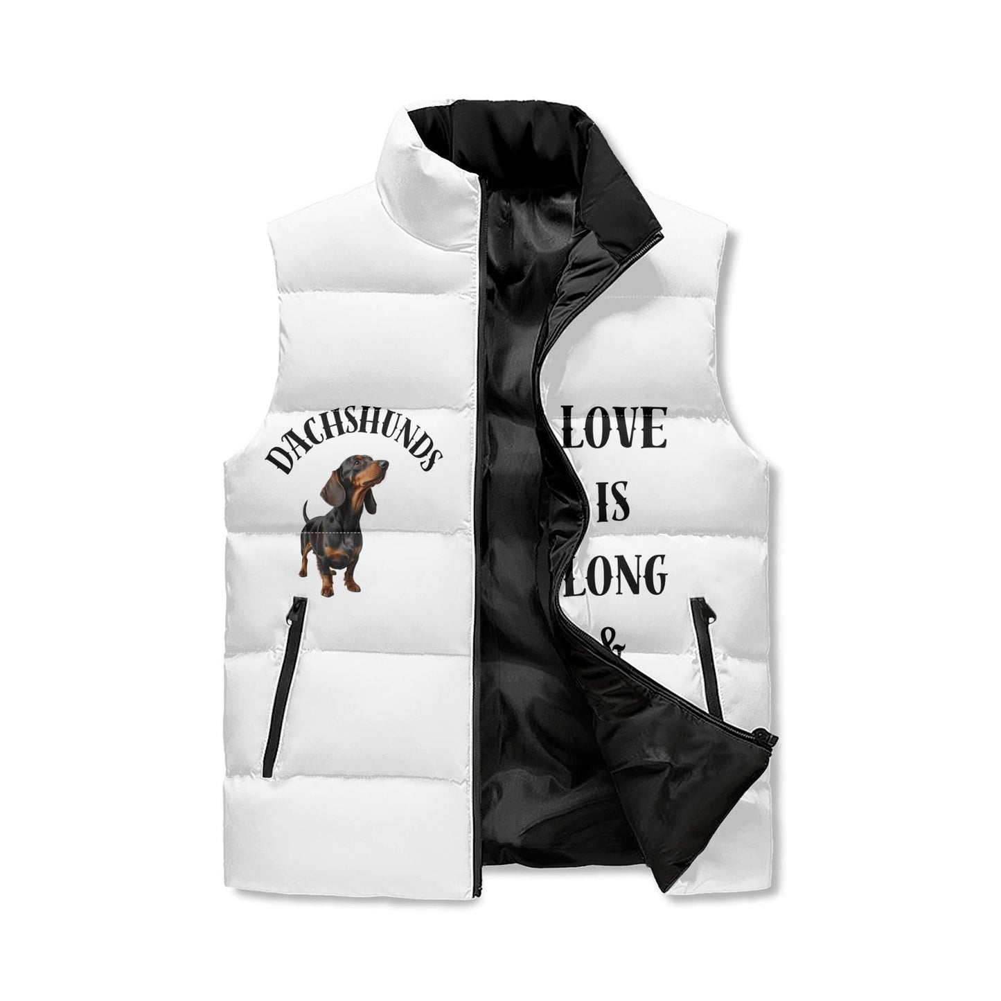 Daschund puffer Jacket