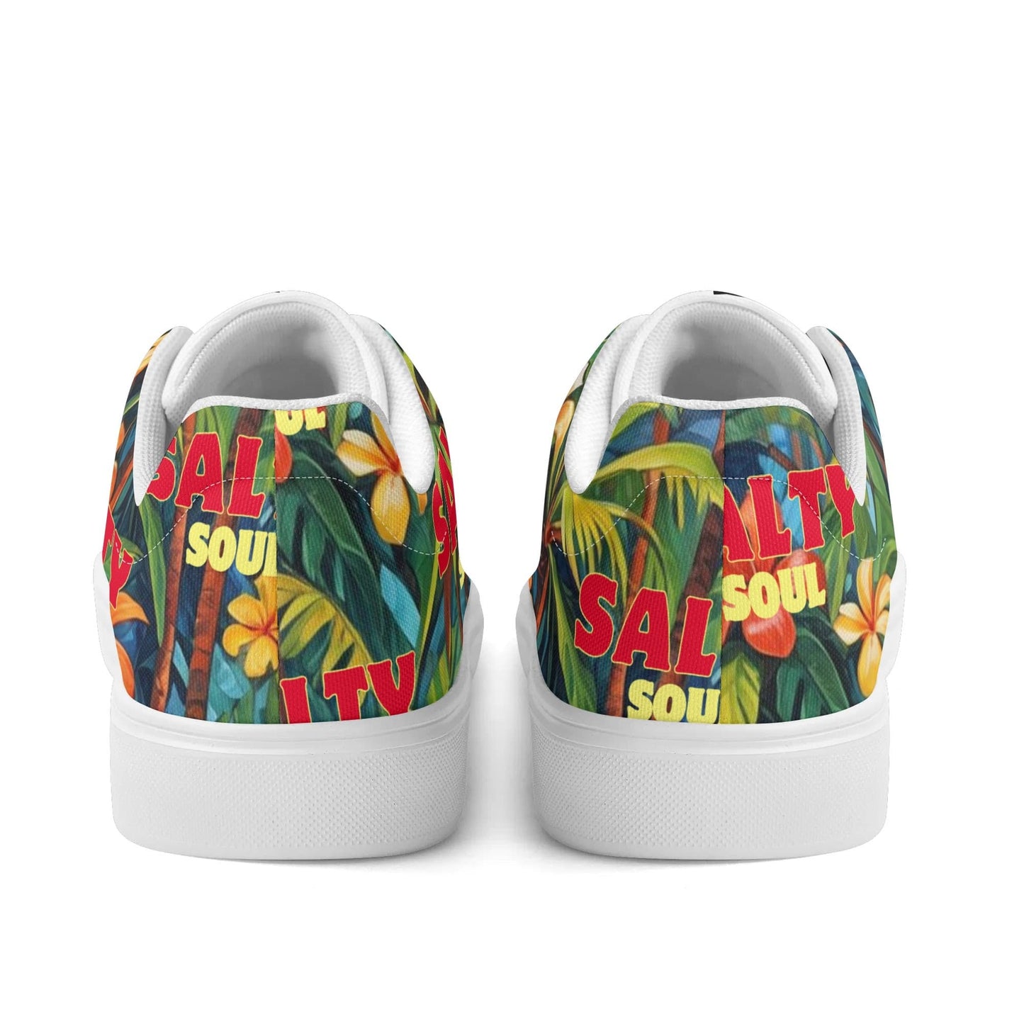 Female Surfer Low-Top Canvas Shoes