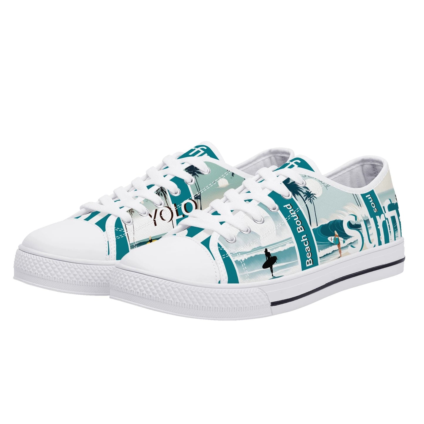 Minimalism Surf Female sneakers -Slip-Resistant - Vintage Canvas Low Top Shoes