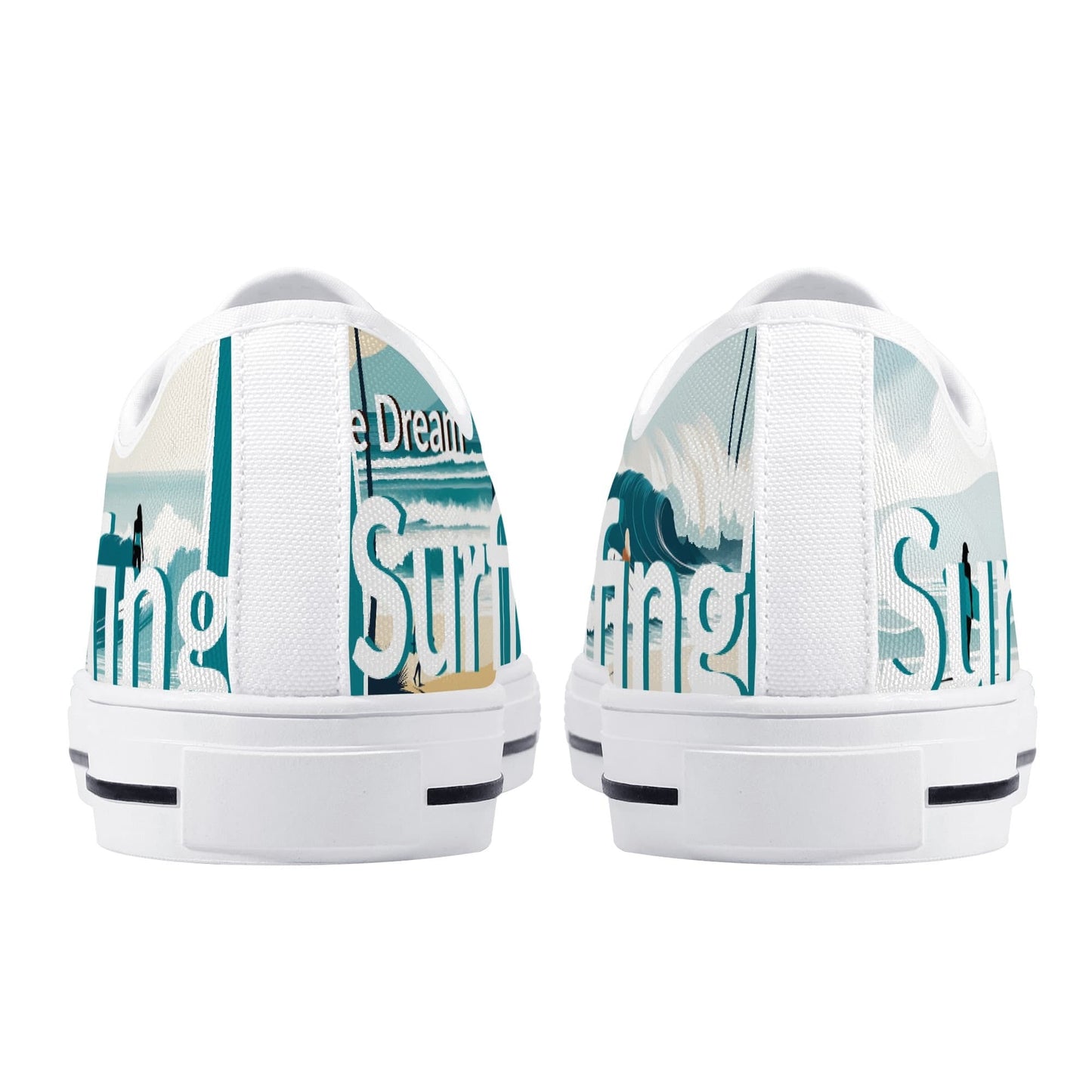 Minimalism Surf Female sneakers -Slip-Resistant - Vintage Canvas Low Top Shoes