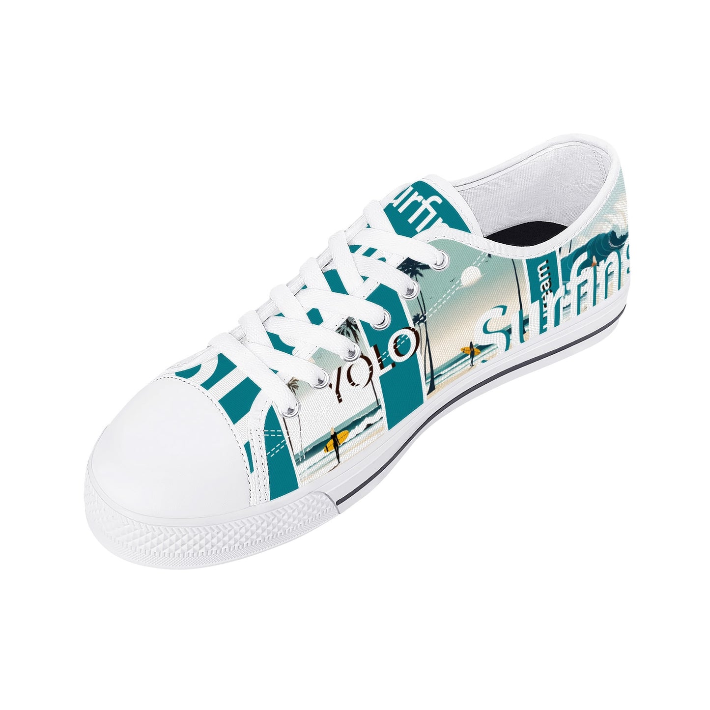 Minimalism Surf Female sneakers -Slip-Resistant - Vintage Canvas Low Top Shoes