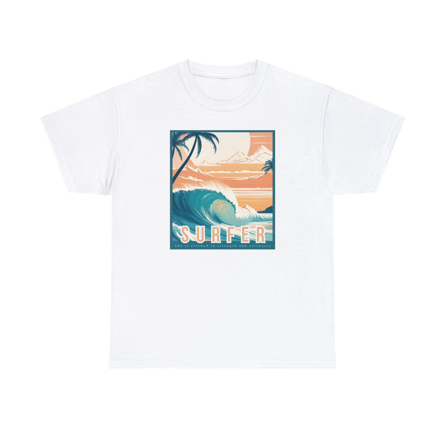She Surfer Heavy Cotton Tee