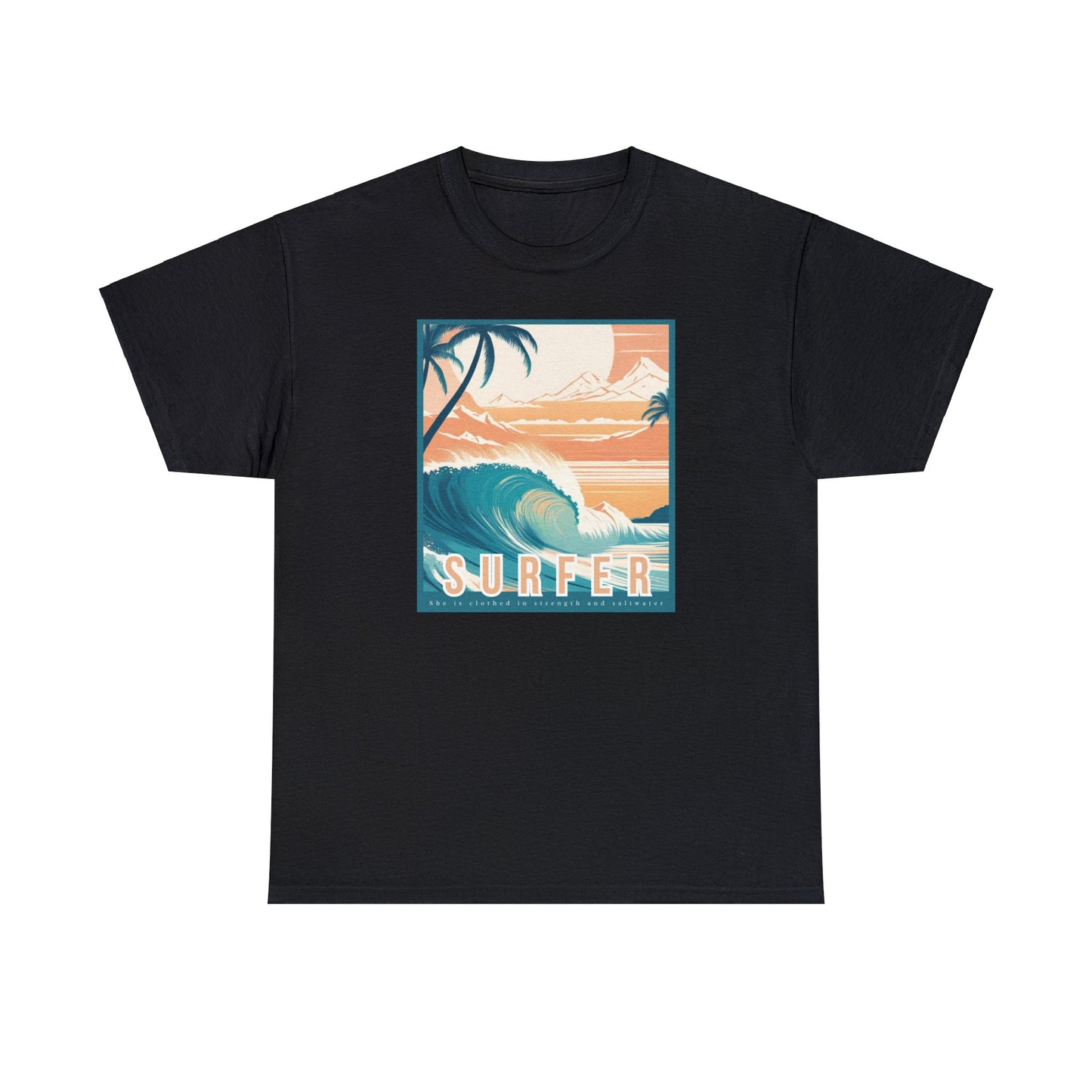 She Surfer Heavy Cotton Tee
