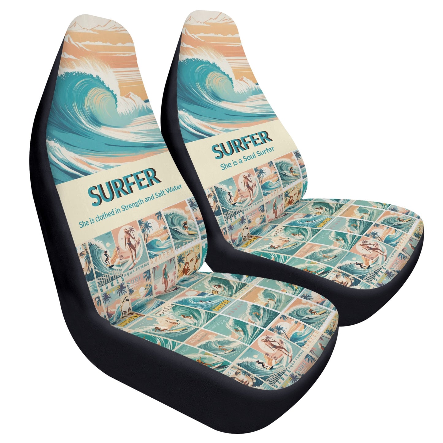 Surfing Car Seat Covers