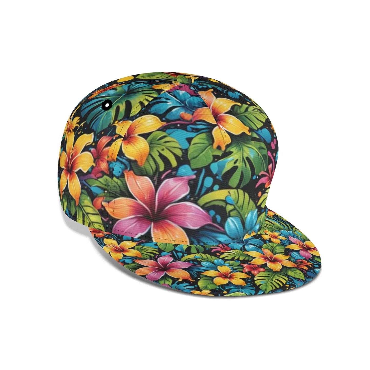 Tropical Flower Baseball Cap