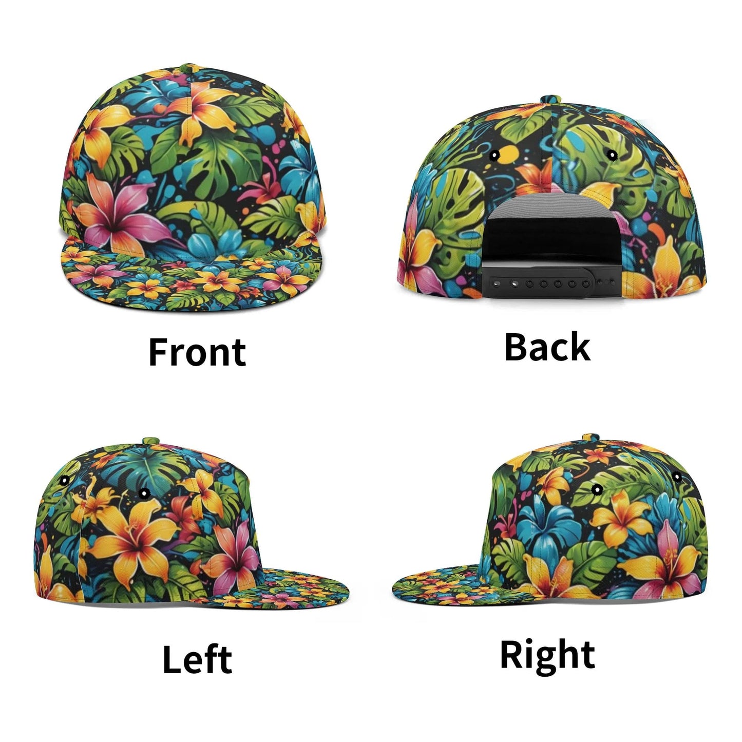 Tropical Flower Baseball Cap