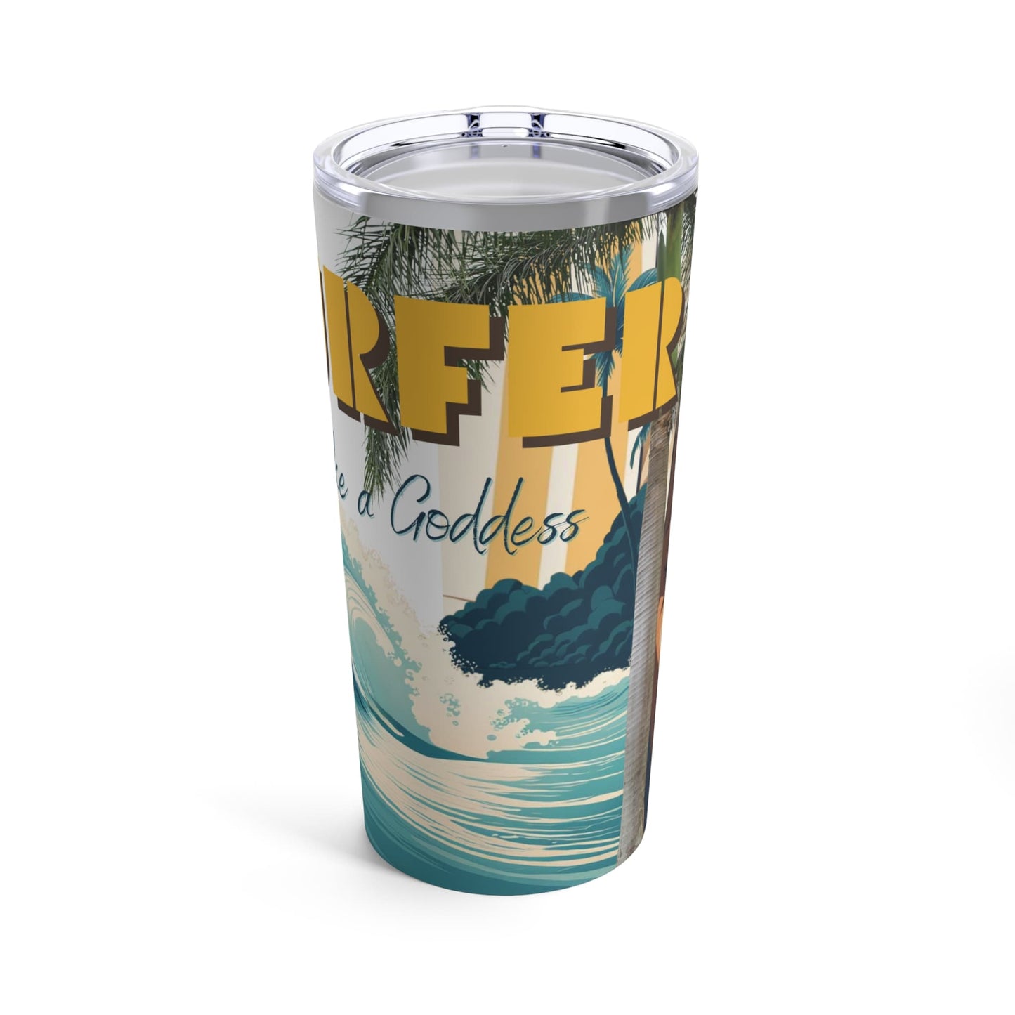 Vintage Indo Wave Surfer Tumbler