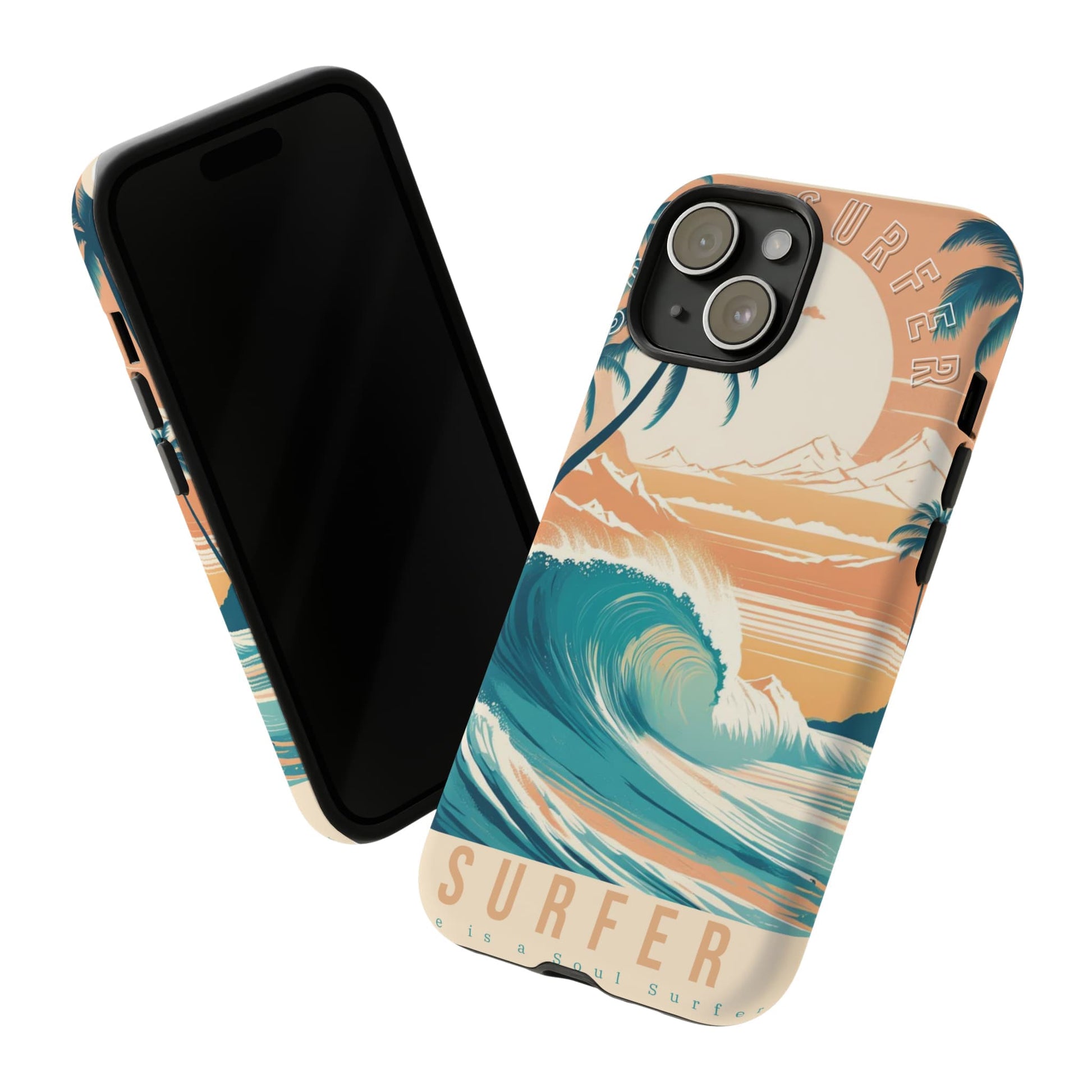 Vintage Wave Series Phone Case