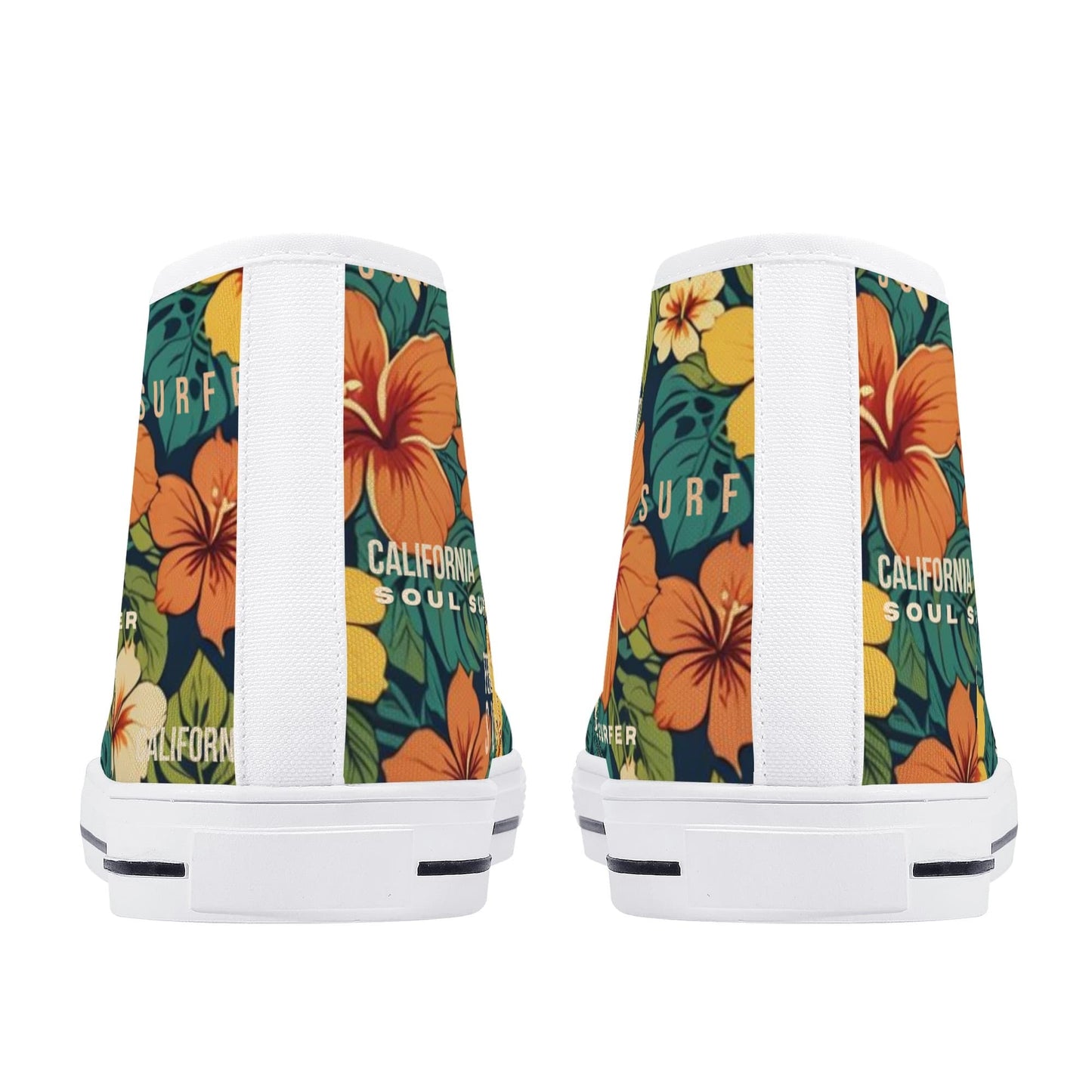 Women's High-Top Canvas Skate Shoes