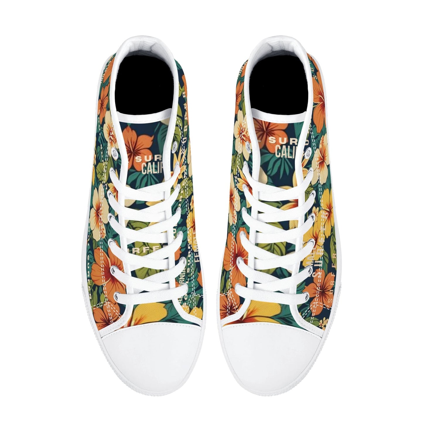 Women's High-Top Canvas Skate Shoes
