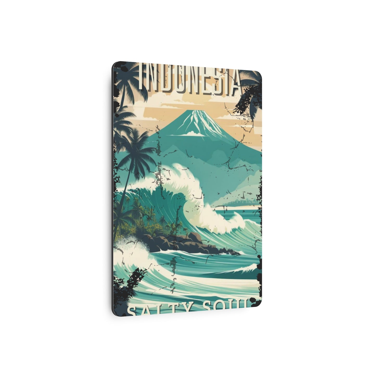 Indo Surf Metal Art Sign