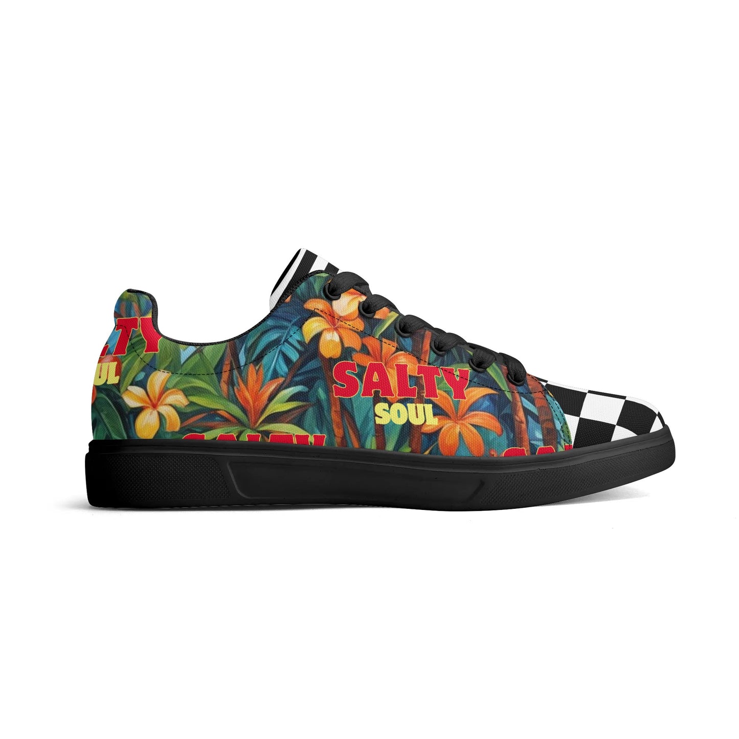 Female Surfer Low Top Canvas Shoes