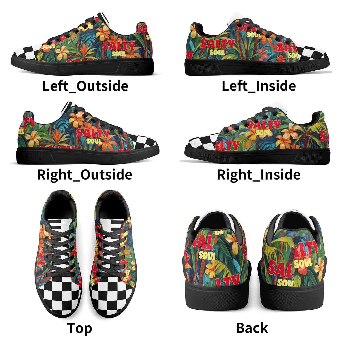 Female Surfer Low Top Canvas Shoes