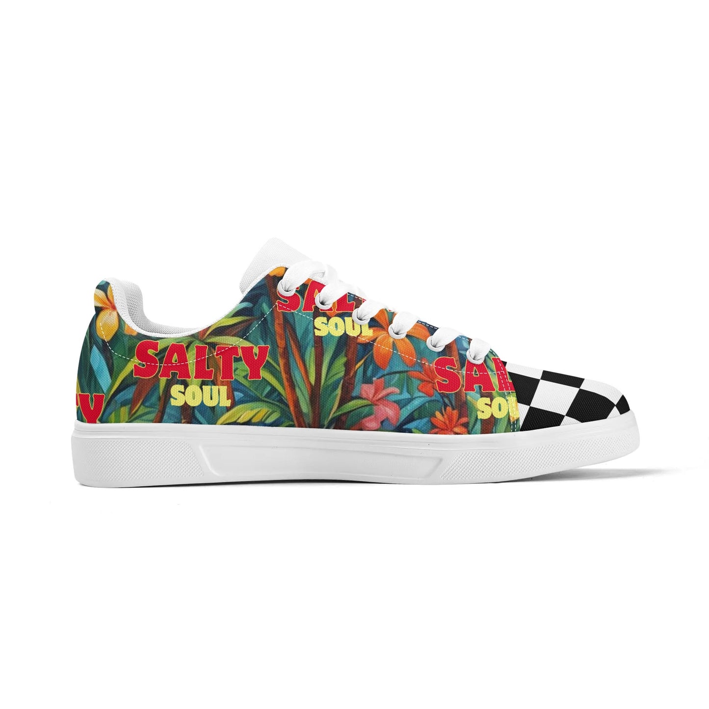 Female Surfer Low Top Canvas Shoes