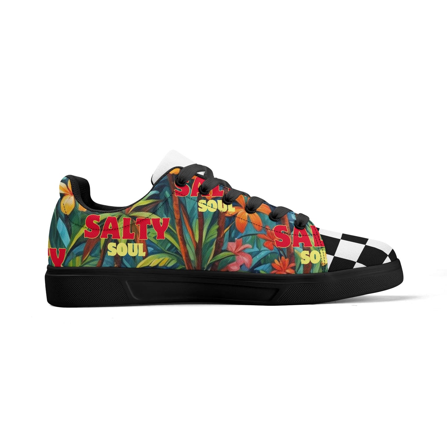 Female Surfer Low Top Canvas Shoes