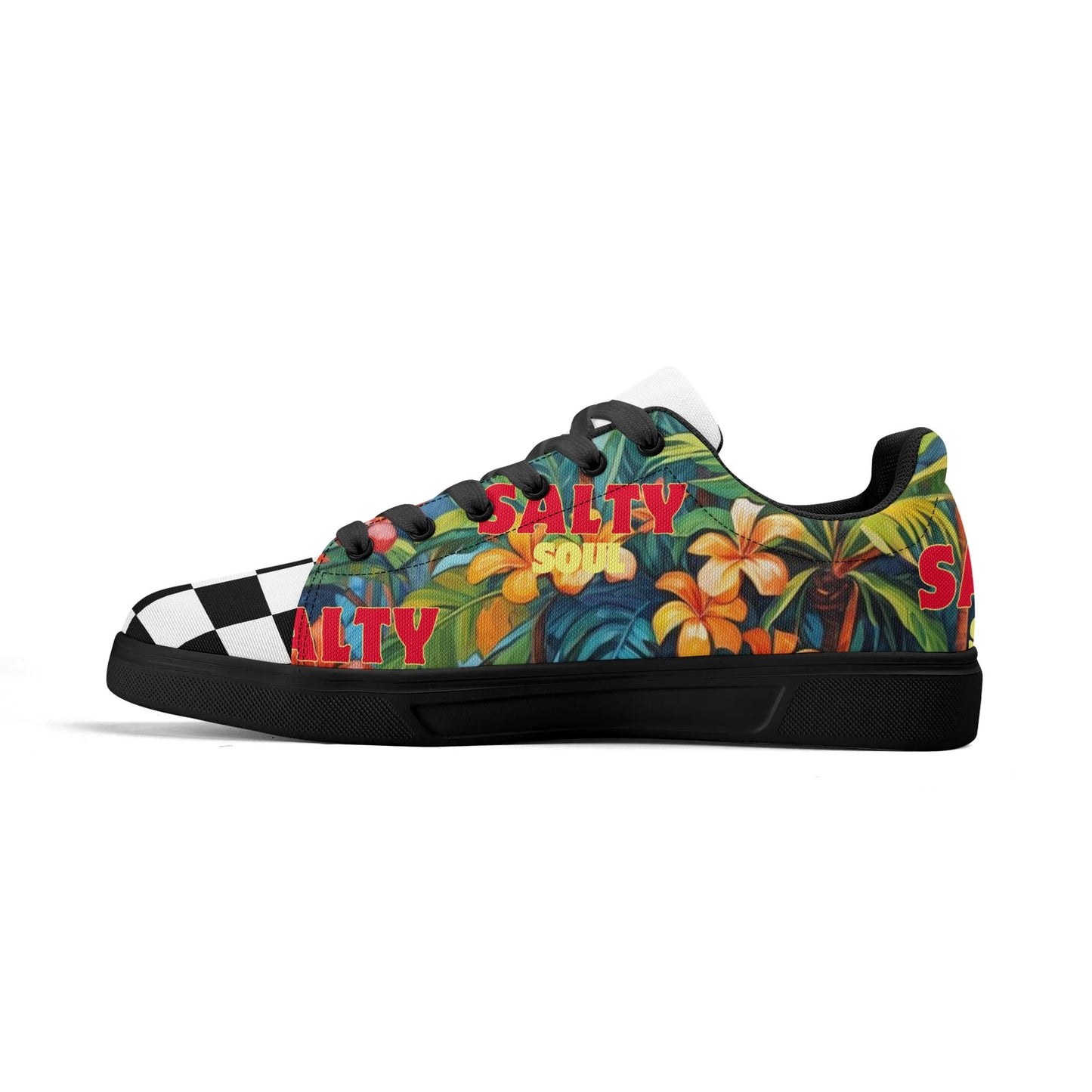 Female Surfer Low Top Canvas Shoes