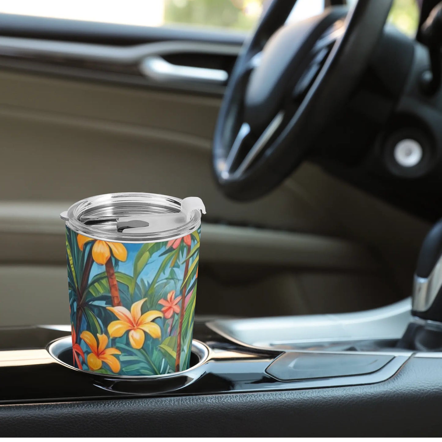 Surfer Island style Car Tumbler 20oz