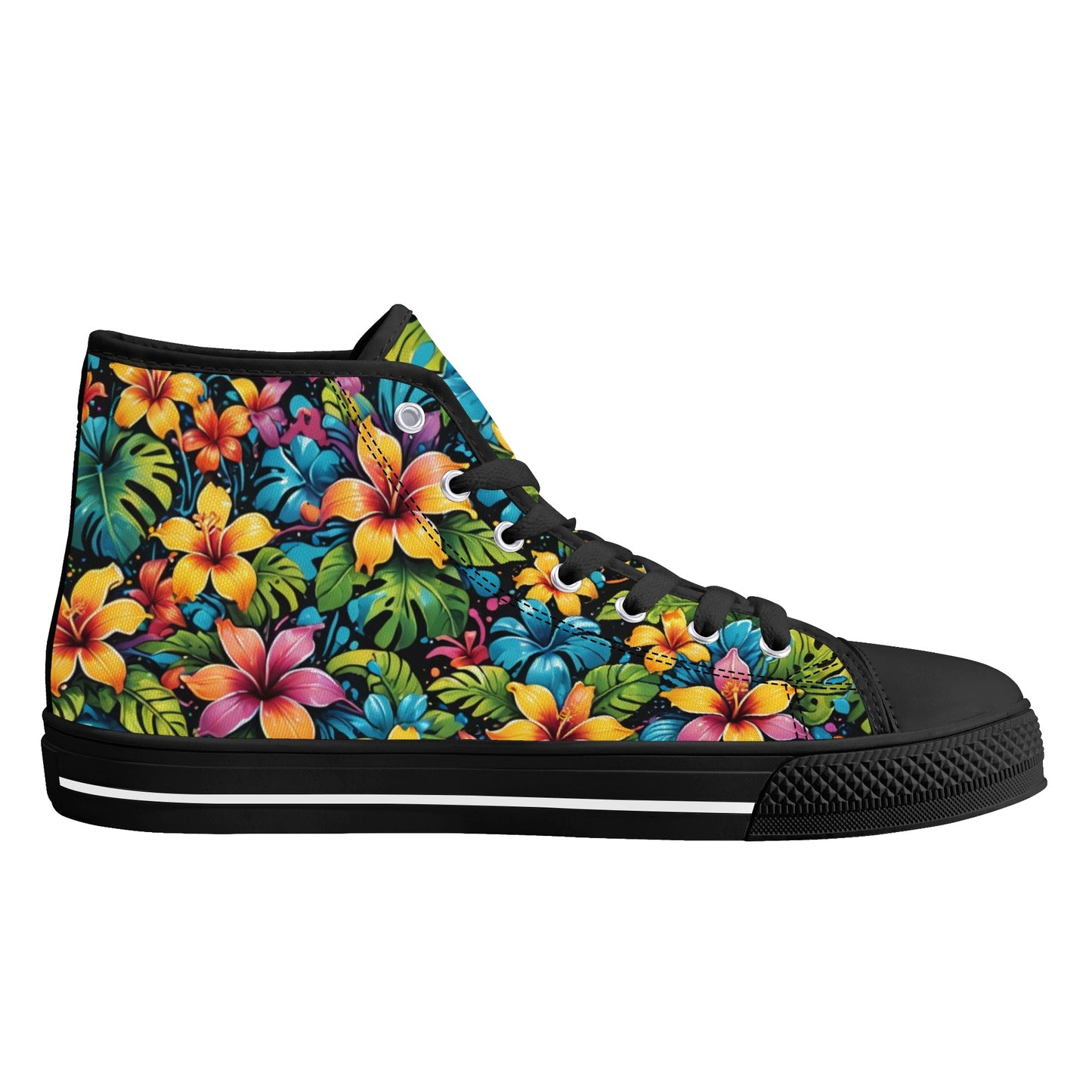 Womens High Top Canvas skate Shoes