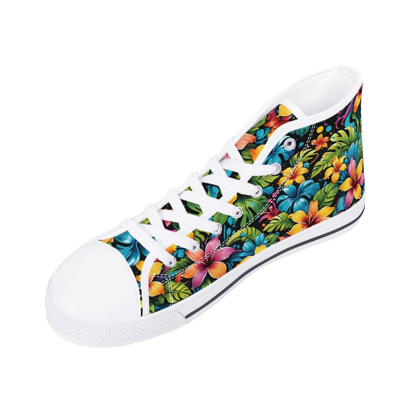 Womens High Top Canvas skate Shoes