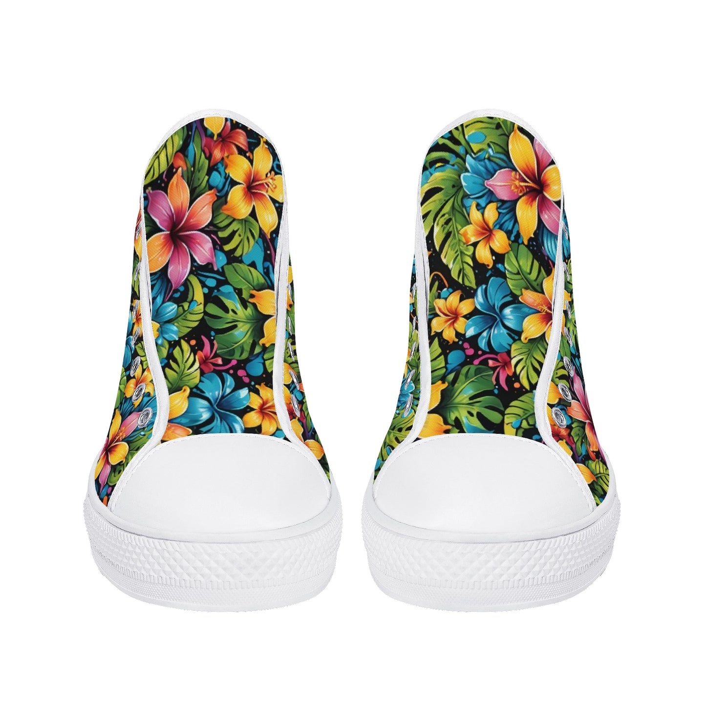 Womens High Top Canvas skate Shoes