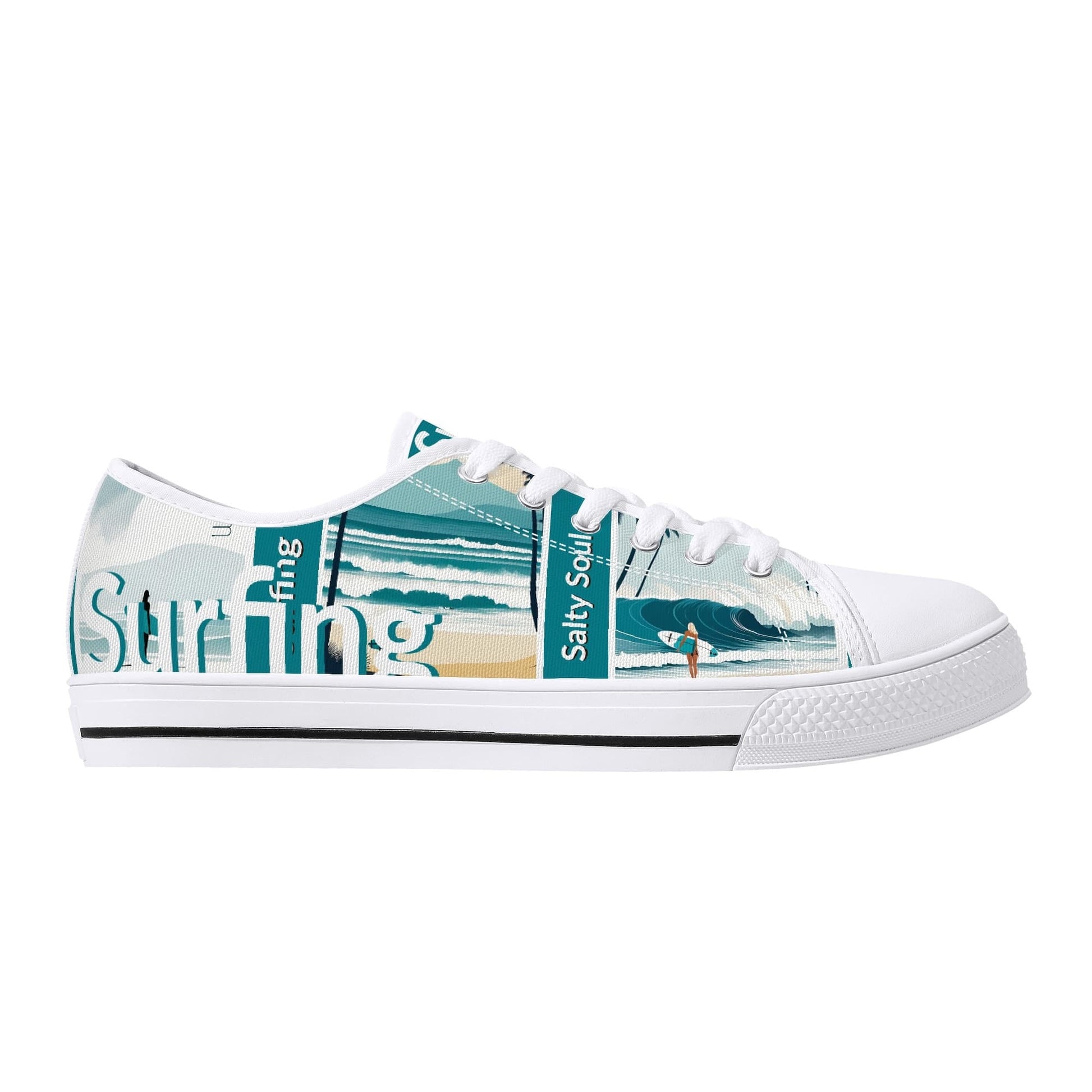 Minimalism Surf Female  sneakers -Slip-Resistant - Vintage Canvas Low Top Shoes