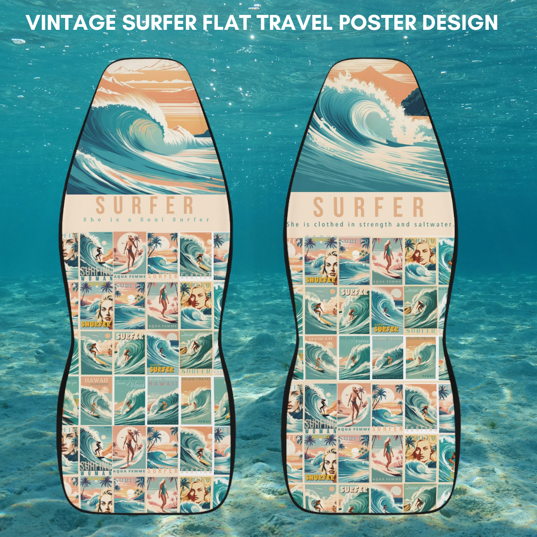 Surfing Car Seat Covers